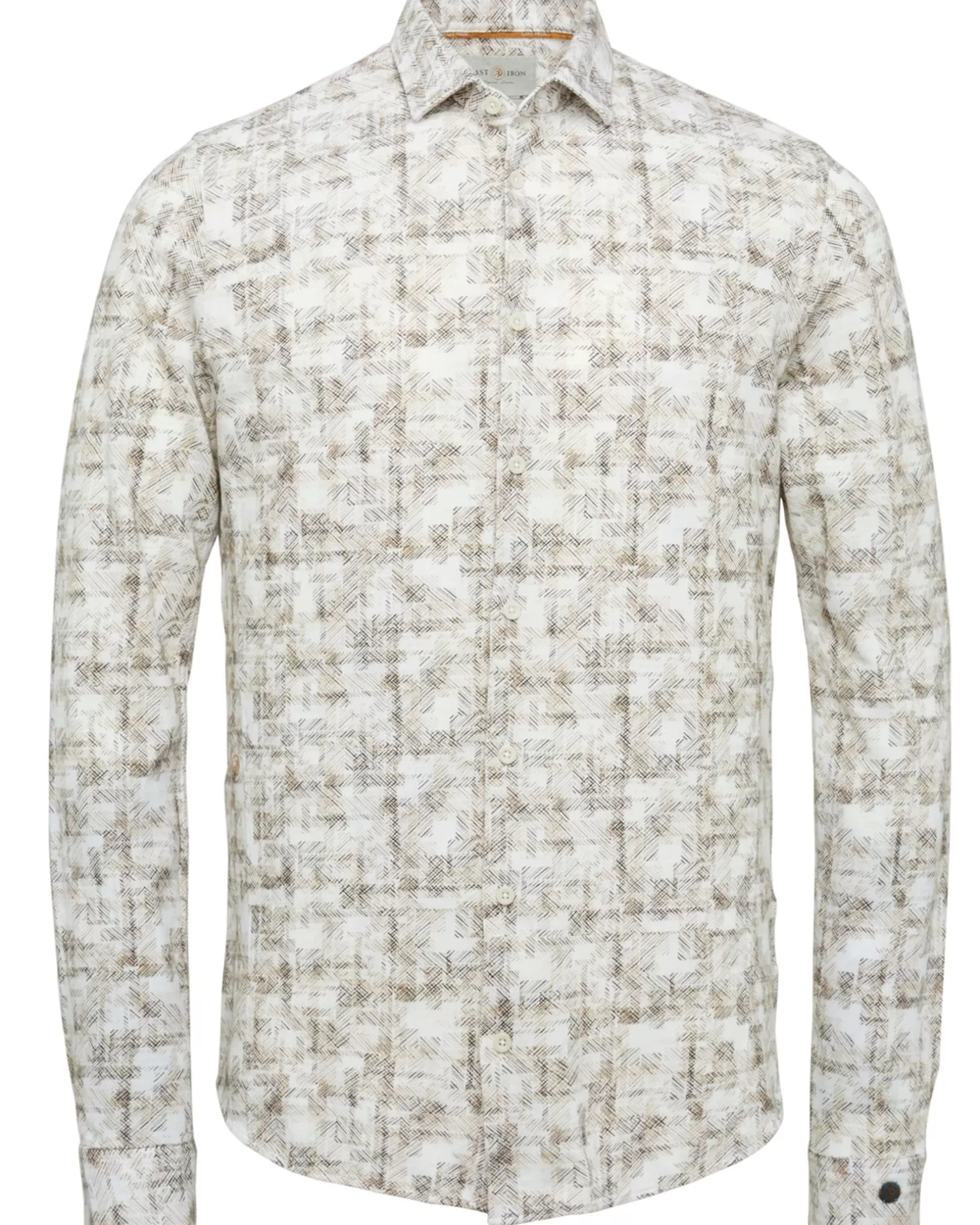 Casual Overhemd Lm>Cast Iron Fashion