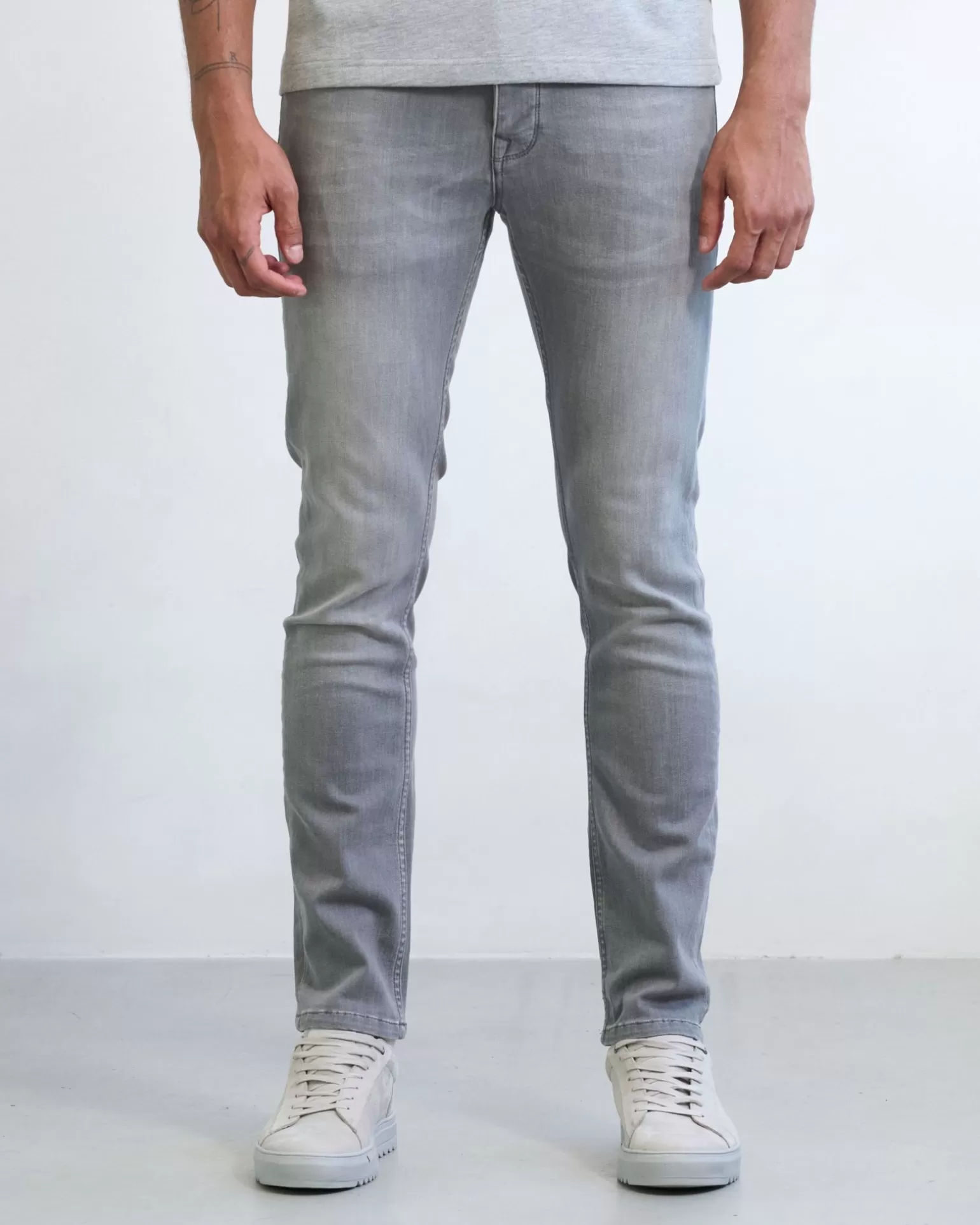 Jimmy Mid Grey Jeans>J.C. RAGS Store