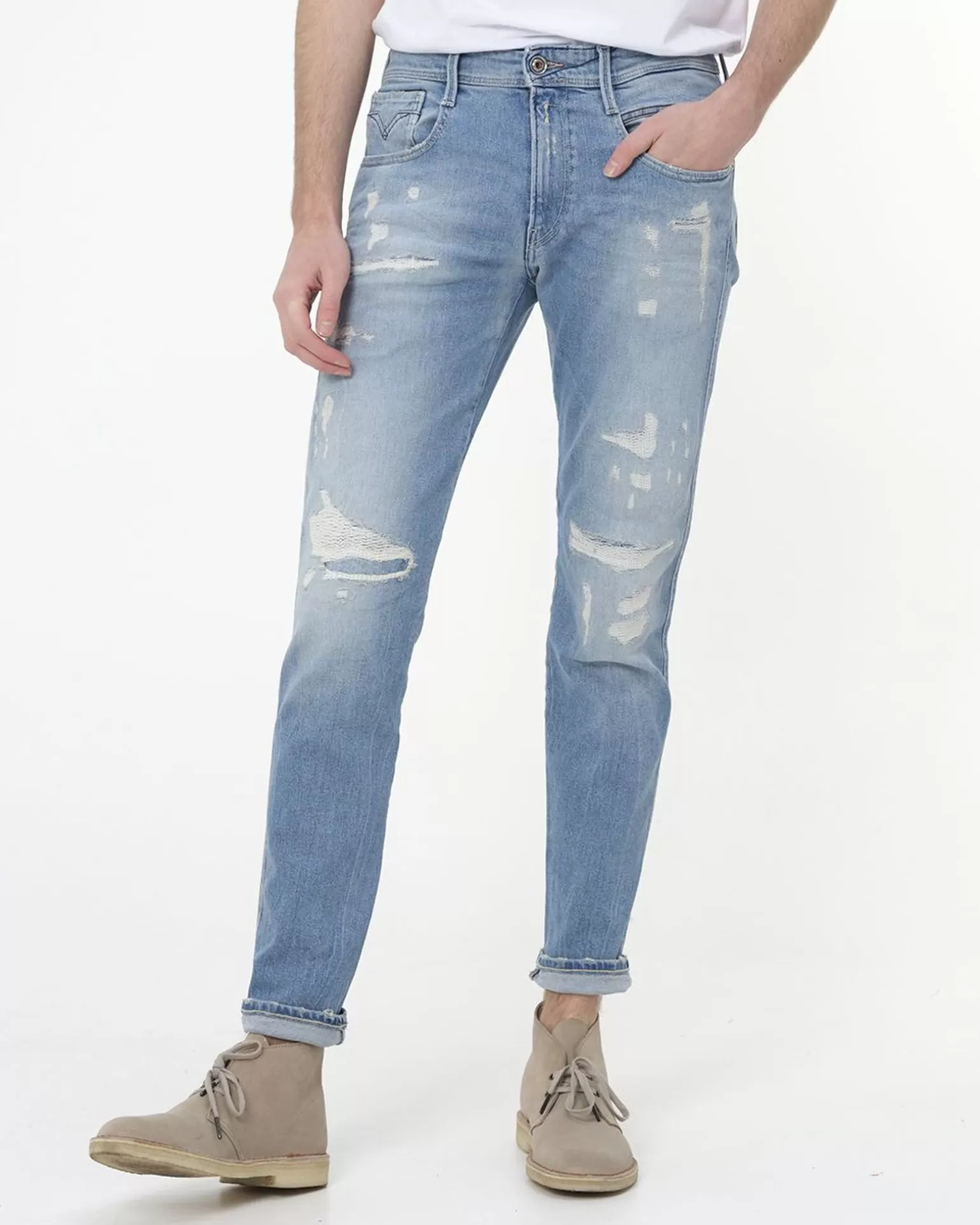 Anbass Aged Jeans>Replay New