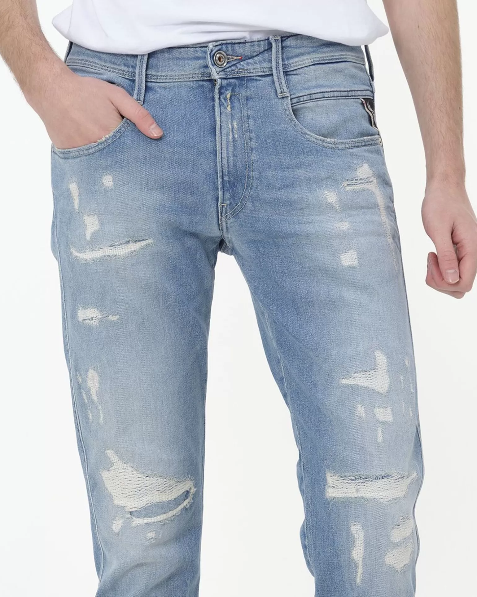 Anbass Aged Jeans>Replay New